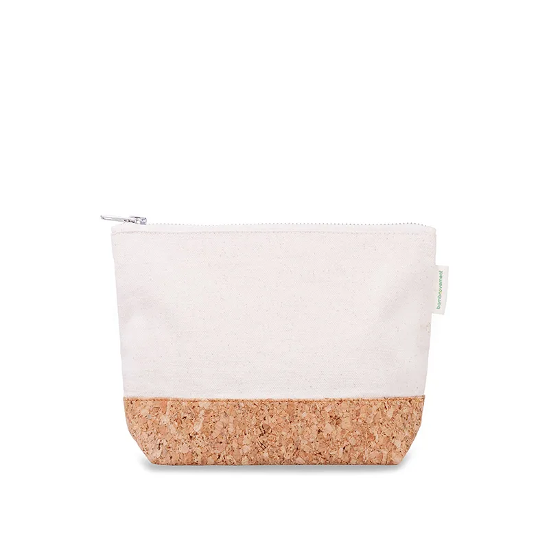 Toiletry Bag-Cotton/Cork