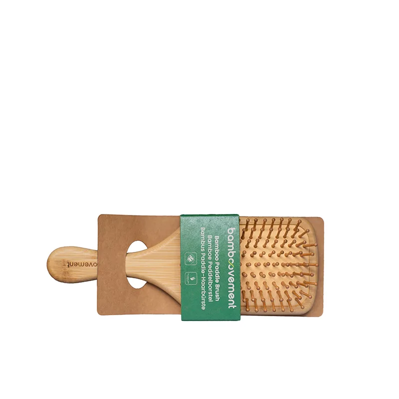 Bamboo Hairbrush Paddle FSC 100%